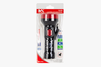 MAX-2906 LANTERNA RECARREGAVEL 5LED