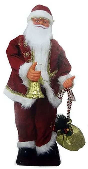 840070 PAPAI NOEL ELETRONICO LUXO 1.2M BIVOLT