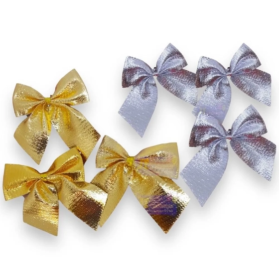 839992 ENFEITE LACO BRILHOSO 5CM C/12