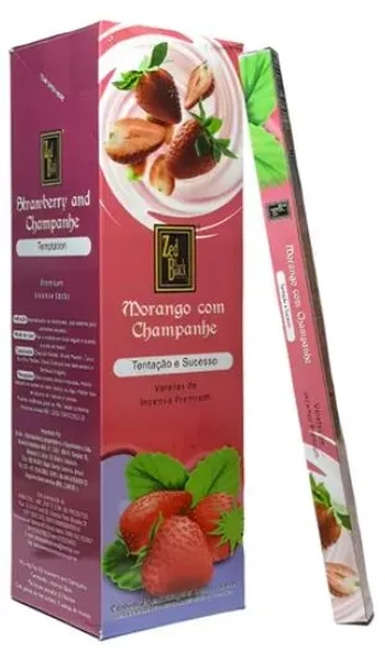 INCENSO AROMA MORANGO C/CHAMPANHE