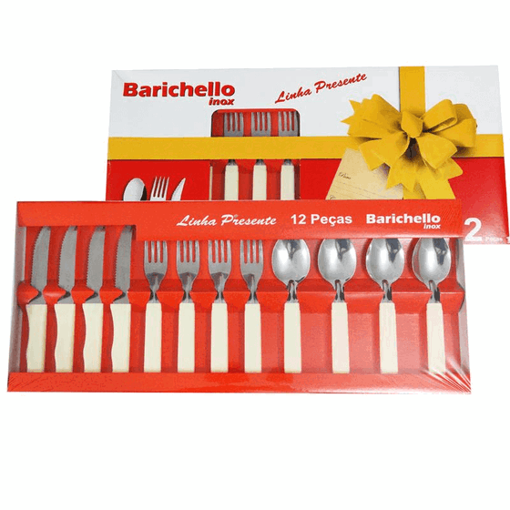 2705/12-6 FAQUEIRO BRANCO C/12PCS