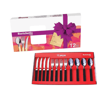 2705/12-10 FAQUEIRO PRETO C/12PCS