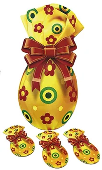 460 KIT OVO AMARELO C/03