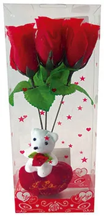 ASH-820000 ENFEITE URSO CORACAO