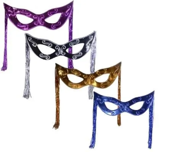 56452 MASCARA TIAZINHA C/CHICOTE COR SORTIDA