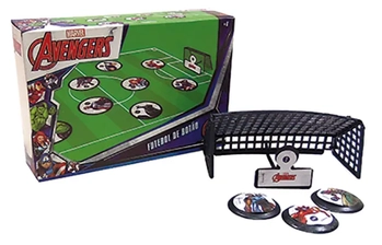 841400 FUTEBOL DE BOTAO AVENGERS C/01 JOGO