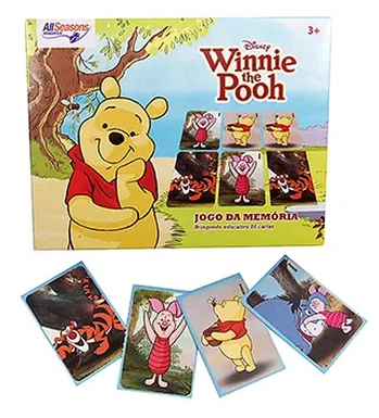 841412 JOGO DA MEMORIA POOH C/26 PECAS