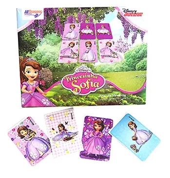 841422 JOGO DA MEMORIA PRINCESA SOFIA C/26 PECAS