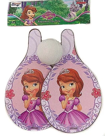 841166 RAQUETE PING PONG PQ PRINCESA SOFIA 16CM