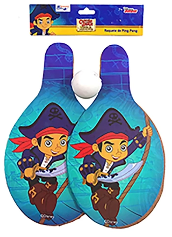 841179 RAQUETE PING PONG MEDIA C/BOLINHA CAPITAO JAKE 24.5CM