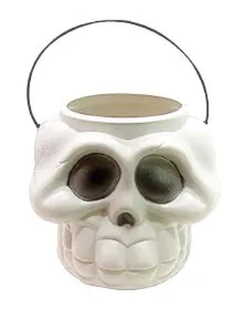 899526/579/70 CABECA DE ESQUELETO KIDS BRANCO