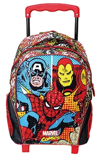 6311 MALA C/RODAS INFANTIL 14 MARVEL COMICS LEGENDS