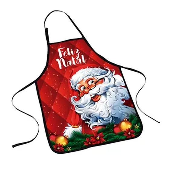 18288 AVENTAL PAPAI NOEL 70X50CM