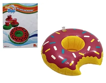 WS5502 BOIA PORTA COPO DONUTS E FRUTAS 17.5 CM