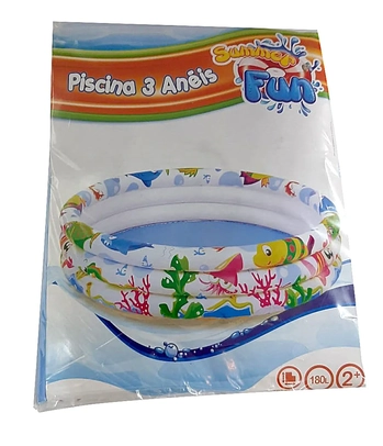 WS17010-1 PISCINA 3 ANEIS FUNDO MAR 180L