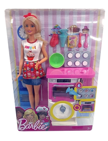 FHP57 BB BONECA COZINHANDO E CRIANDO CHEF DE BOLINHOS