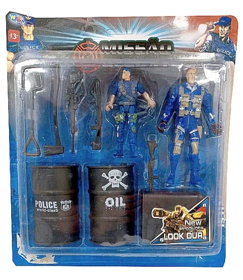 WBU2663 BONECO MILITAR MISSAO RESGATE COLECAO