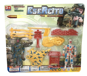 WB5251 BONECO MILITAR MINI C/9PCS