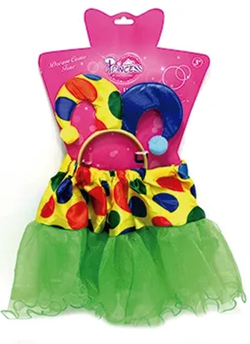 MOD68 KIT TIARA/GRAVATA/SAIA PALHACINHA