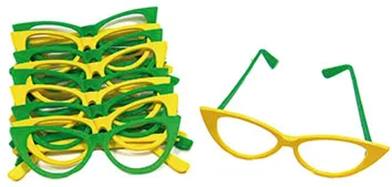 4165 OCULOS GATINHO LUXO C/10 BRASIL