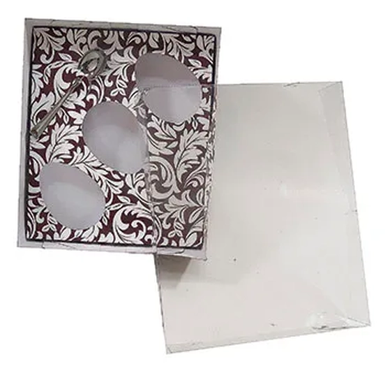 P0105 CAIXA P/3 OVOS 80/100 GR COLORIDAS C/5