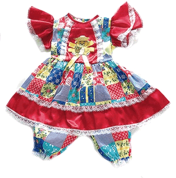 62/16 VESTIDO JUVENIL URSA CAIPIRA