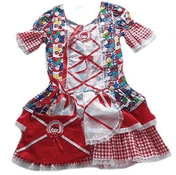51/M VESTIDO ADULTO CHAPEUZINHO VERMELHO