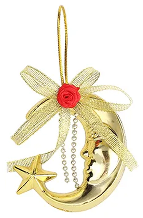 851843 ENFEITE LUA 7.5CM  C/1