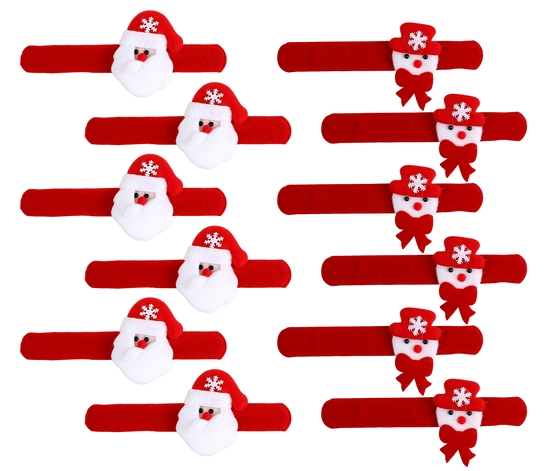 851844 BATE ENROLA LISO PAPAI NOEL E BONECO NEVE 21CM C/12