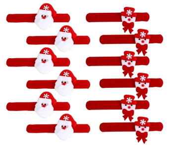 851844 BATE ENROLA LISO PAPAI NOEL E BONECO NEVE 21CM C/12