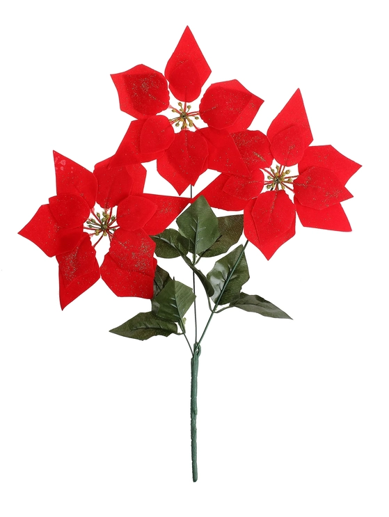 851906 BICO PAPAGAIO AVEL VERMELHO C/GLIT M DOURADO X3F 45C