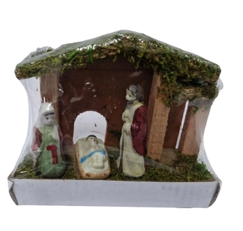 19021 PRESEPIO PORCELANA 3F/6CM CS/12CM