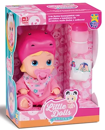 8019 BONECA LITTLE DOLLS SONINHO