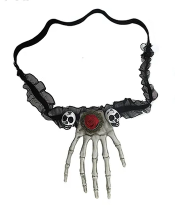 MOD138 FAIXA C/ ELASTICO TEMA HALLOWEEN