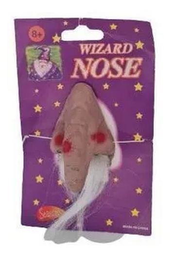 13295 NARIZ DE BRUXA DE BORRACHA