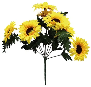 07269 BUQUE DE GIRASSOL X9 50CM