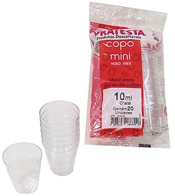 8660 COPO MINI 10ML C/20 CRISTAL