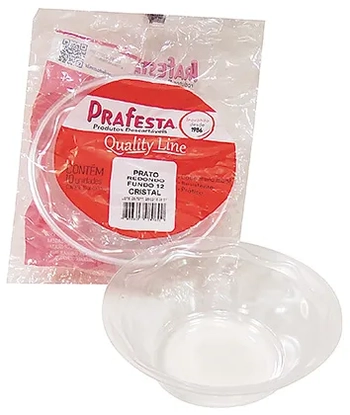 8060 PRATO RED FUNDO CR 12CM C/10