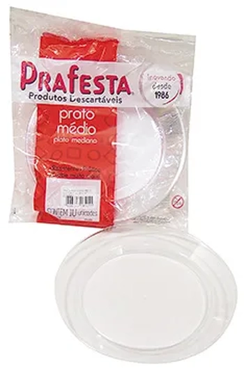 8515 PRATO REDONDO MEDIO  C/10 CRISTAL