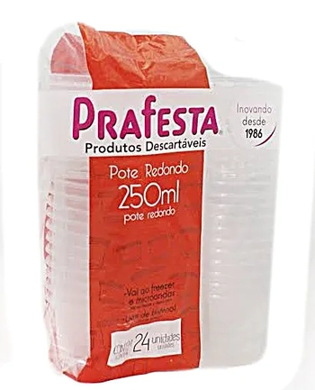 8201 POTE REDONDO 250 ML C/24