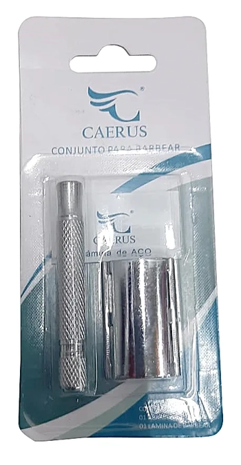 CRS-123 BERBEADOR DE METAL C/LAMINA DESCARTAVEL E SUBSTITUIV