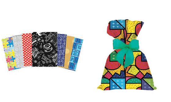 EMBALAGEM DECORADA 15CMX22CM C/50