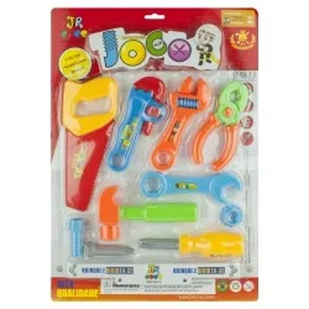 JR0169 CONJ FERRAMENTAS DE PLASTICO