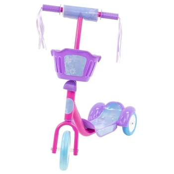 B0002 PATINETE FEMININO 3R C/CESTO ROSA/TIFFANY