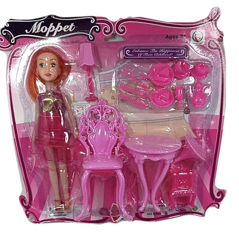 ASH-15.4011 BONECA C/ACESSORIOS