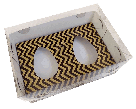 EP006 CX OVO DE COLHER P/2 50GR ESTAMPADOS C/5 S/COLHER