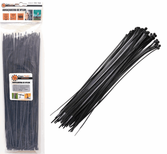 TRY-7000 ABRACADEIRA DE NAYLON C/100