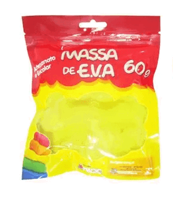 17291 MASSA DE MODELAR AMARELO