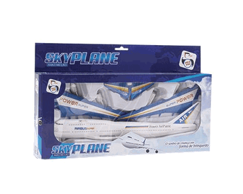 VT-1011 BRINQUEDO AVIAO DE PLASTICO 29CM