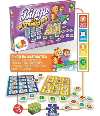 012 BINGO DA MATEMATICA